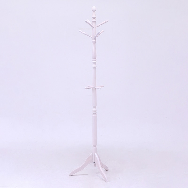 不二貿易 アンティークコートハンガー ホワイト GV-6100WH 1個(ご注文単位6個)【直送品】