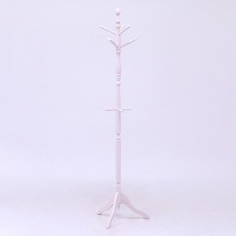 不二貿易 アンティークコートハンガー ホワイト GV-6100WH 1個(ご注文単位6個)【直送品】