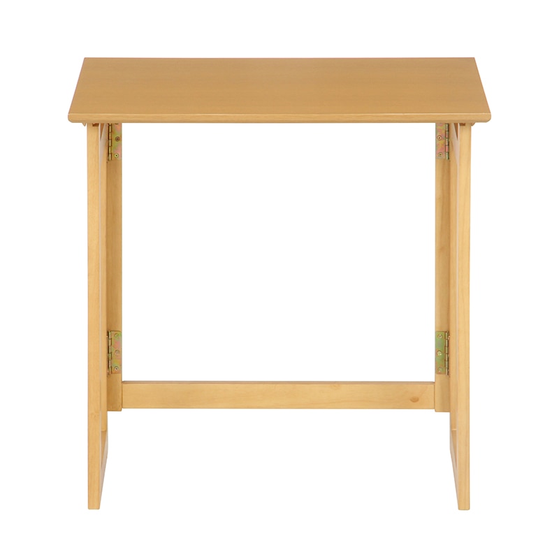 不二貿易 フォールディングテーブル ミラン ナチュラル 1台（ご注文単位1台）【直送品】