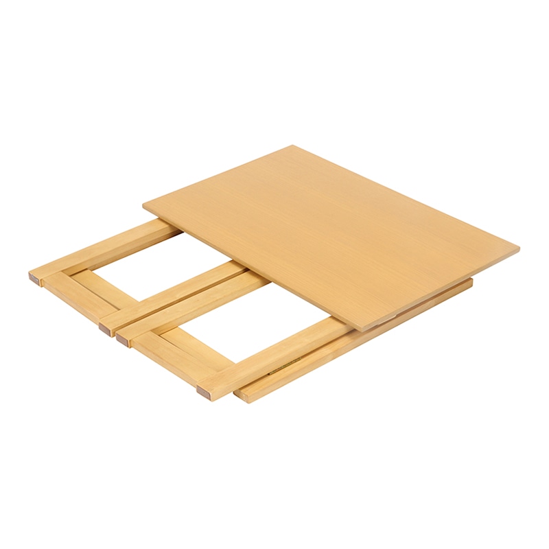 不二貿易 フォールディングテーブル ミラン ナチュラル 1台（ご注文単位1台）【直送品】