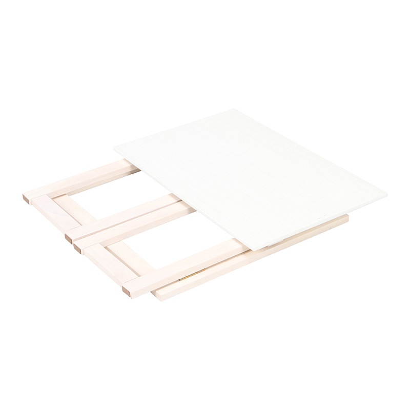 不二貿易 フォールディングテーブル ミラン ホワイトウォッシュ 1台（ご注文単位1台）【直送品】