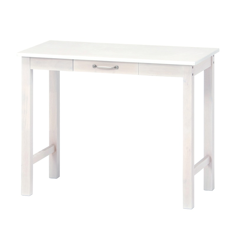 不二貿易 デスク マンチェスター ホワイトウォッシュ 1台（ご注文単位1台）【直送品】