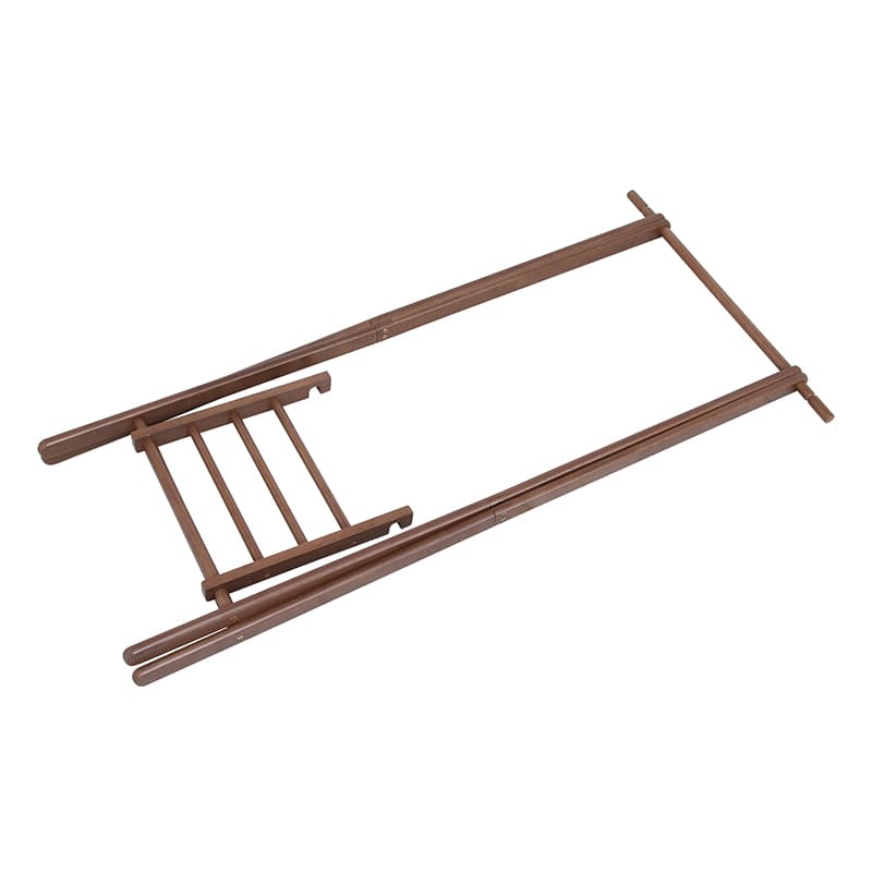 不二貿易 木製ハンガー ジョイント 75cm幅 ブラウン 1個(ご注文単位3個)【直送品】