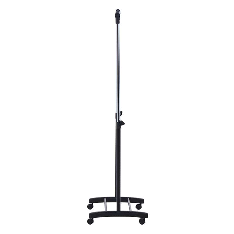 不二貿易 パイプシングルハンガー ブラック 3644-A0-BK 1台(ご注文単位6台)【直送品】