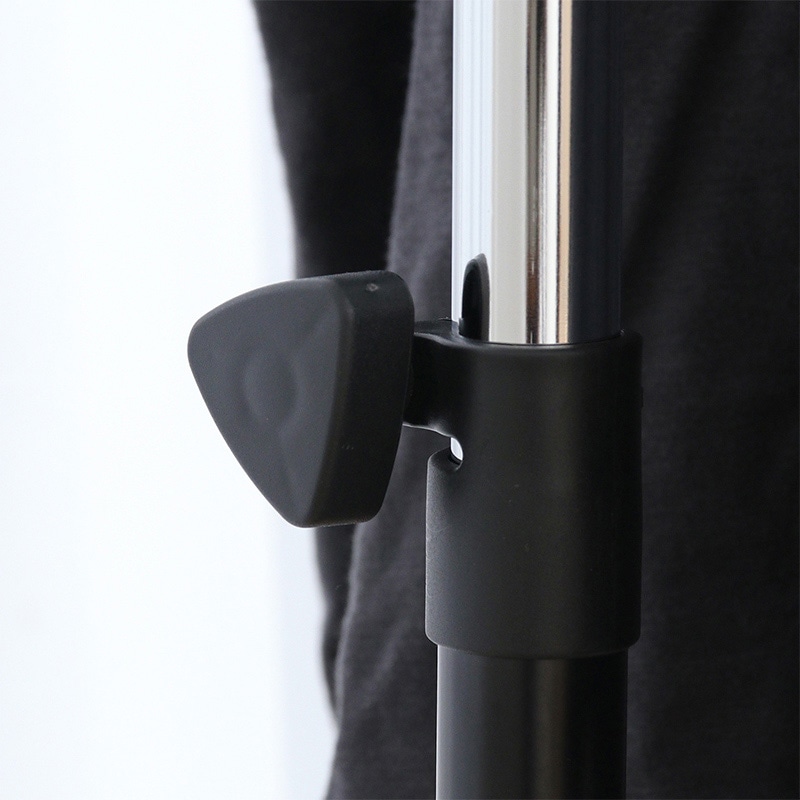 不二貿易 パイプシングルハンガー ブラック 3644-A0-BK 1台(ご注文単位6台)【直送品】