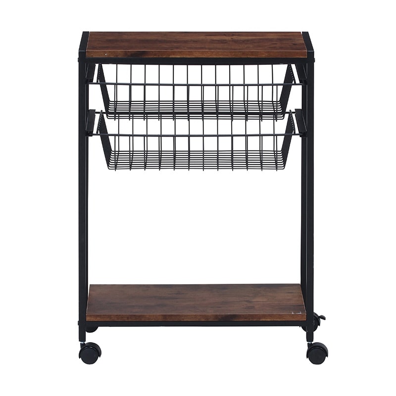 不二貿易 キッチンワゴン ナビア 2821 1台(ご注文単位1台)【直送品】