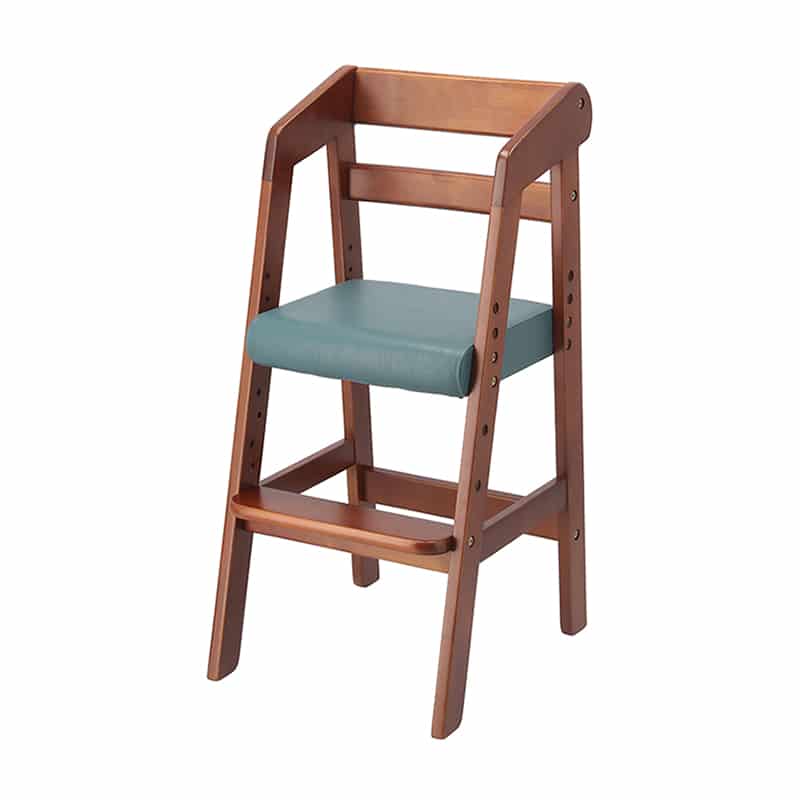 不二貿易 木製ベビーチェアー ミディアムブラウン 14938 1台（ご注文単位1台）【直送品】