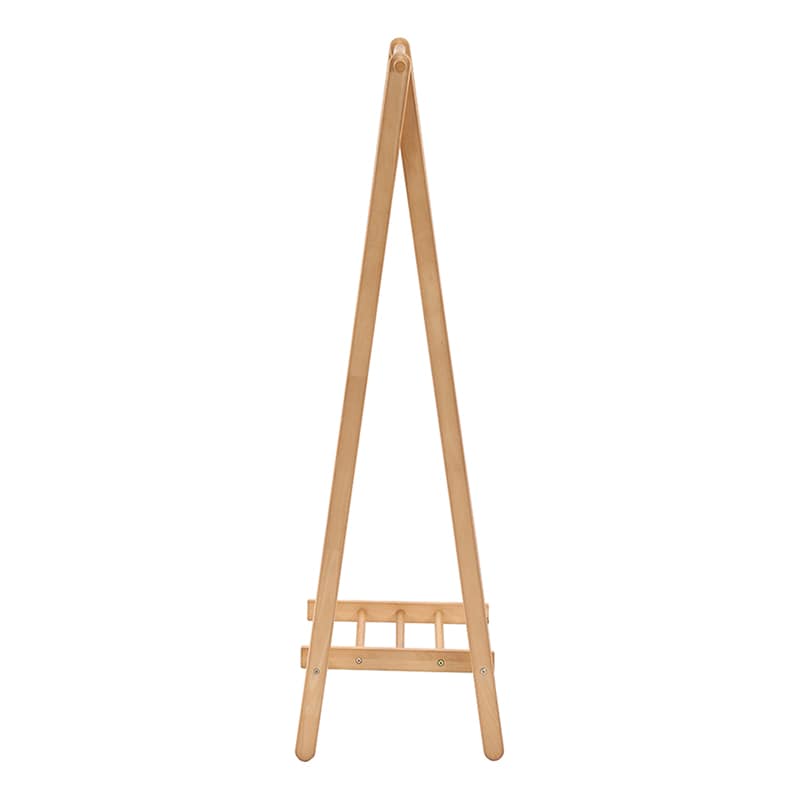 不二貿易 木製ハンガー ナチュラル 6110-6-80(KI) 1個(ご注文単位3個)【直送品】