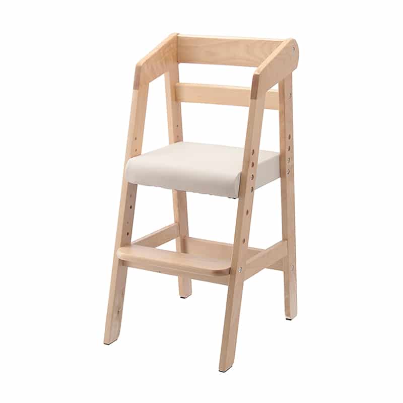 不二貿易 木製ベビーチェアー ナチュラル 15387 1台（ご注文単位1台）【直送品】