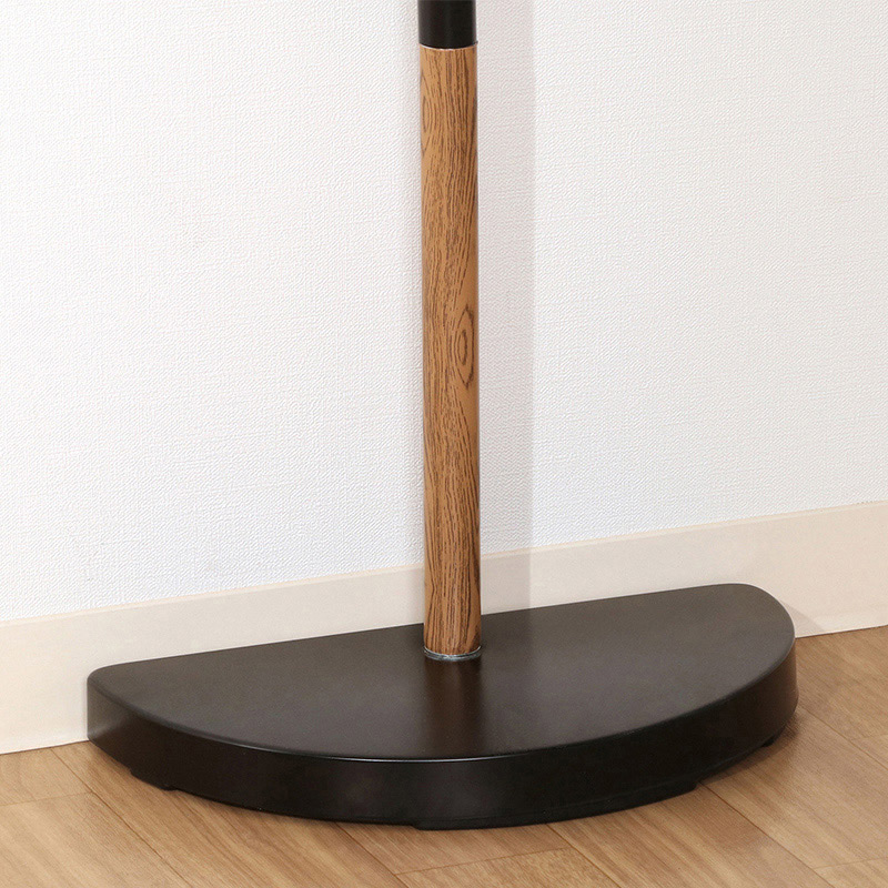 不二貿易 バックパックスタンド ブラック 1台(ご注文単位1台)【直送品】