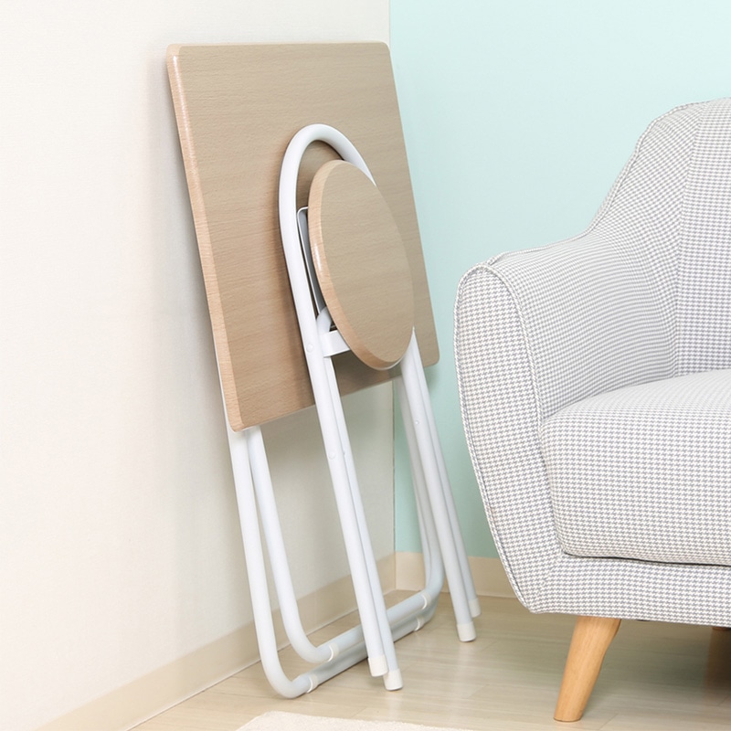 不二貿易 折りたたみテーブルチェアセット ホワイト 83438 1セット(ご注文単位1セット)【直送品】