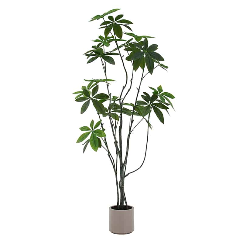 不二貿易 フェイクグリーン パキラ 150cm ジョイント 28055 1台（ご注文単位1台）【直送品】