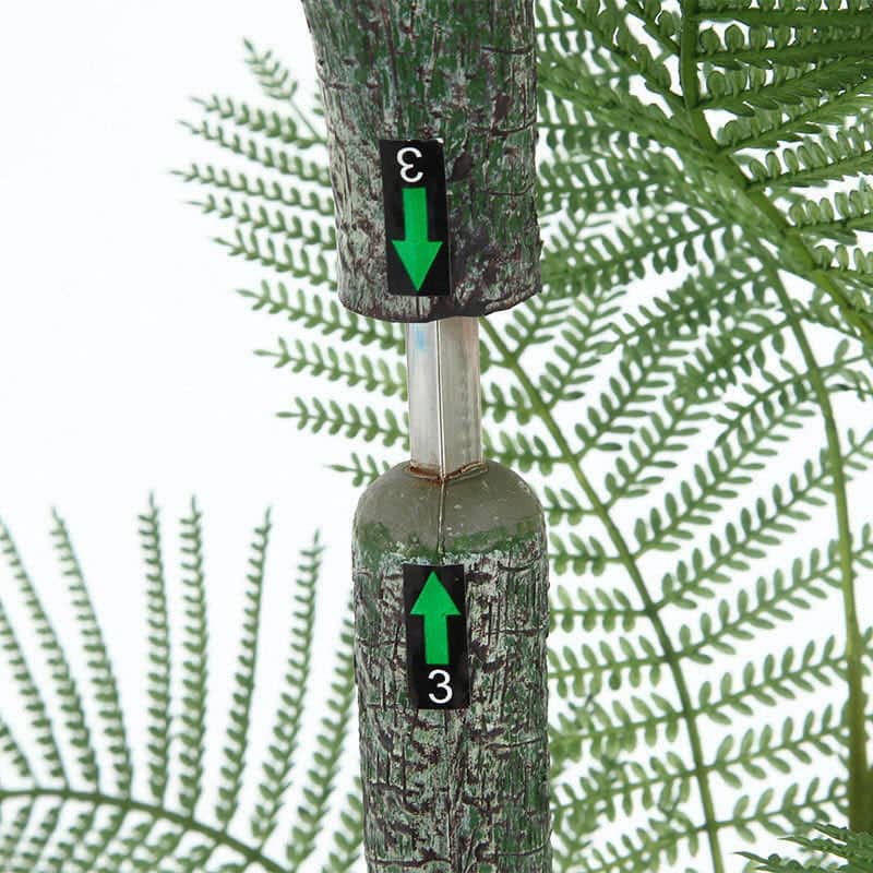 不二貿易 フェイクグリーン ジャカランダ 160cm ジョイント 28056 1台（ご注文単位1台）【直送品】