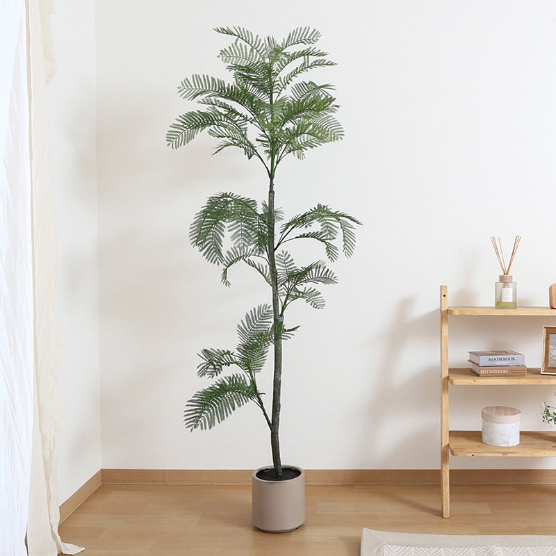 不二貿易 フェイクグリーン ジャカランダ 160cm ジョイント 28056 1台（ご注文単位1台）【直送品】