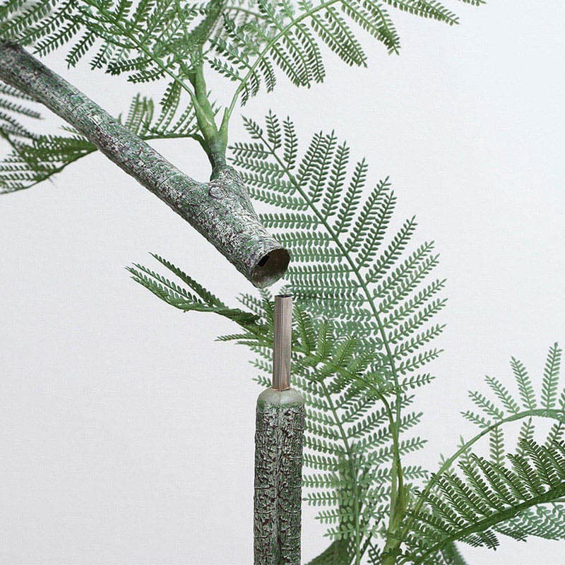 不二貿易 フェイクグリーン ジャカランダ 160cm ジョイント 28056 1台（ご注文単位1台）【直送品】