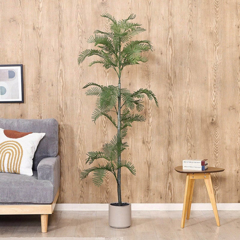 不二貿易 フェイクグリーン ジャカランダ 160cm ジョイント 28056 1台（ご注文単位1台）【直送品】