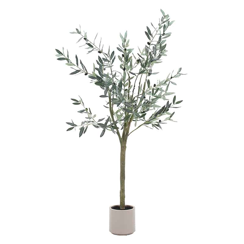 不二貿易 フェイクグリーン オリーブ 150cm ジョイント 28057 1台（ご注文単位1台）【直送品】