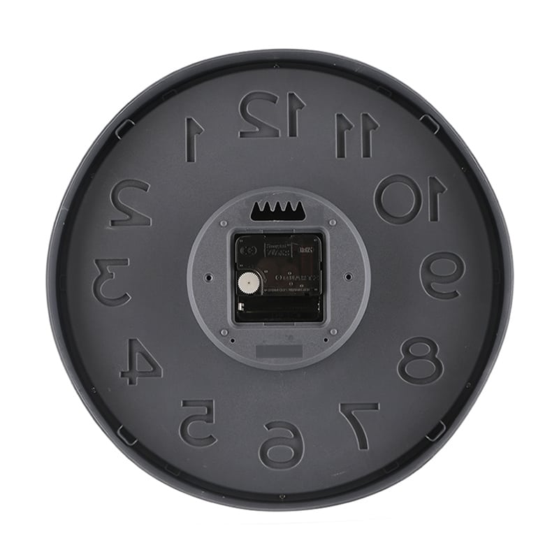 不二貿易 掛時計 スピカ2 φ30cm ダークグレー 28109 1個（ご注文単位1個）【直送品】