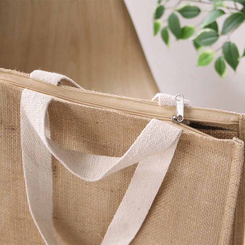 不二貿易 ジュート 保冷バッグ 28079 1個（ご注文単位6個）【直送品】