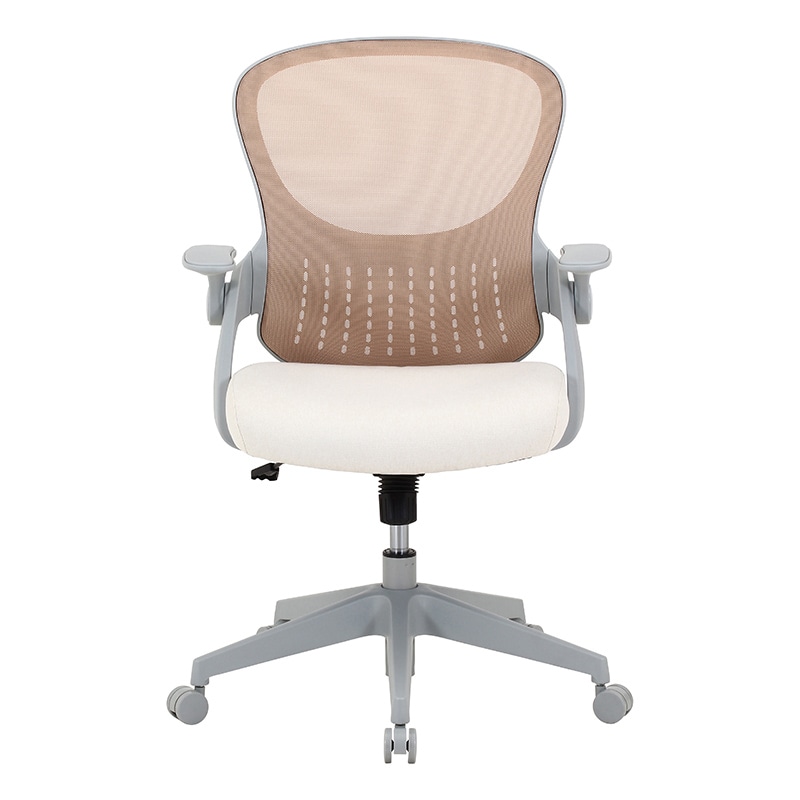 不二貿易 オフィスチェア パベル ベージュ 1台(ご注文単位1台)【直送品】