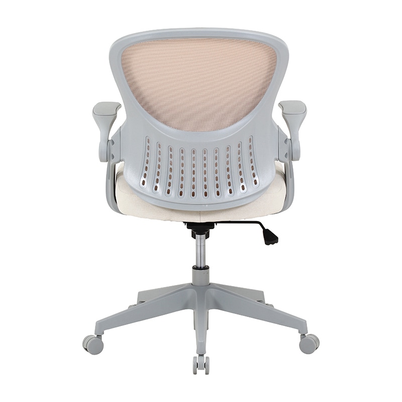 不二貿易 オフィスチェア パベル ベージュ 1台(ご注文単位1台)【直送品】