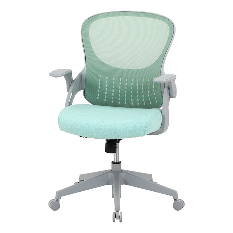 不二貿易 オフィスチェア パベル グリーン 1台（ご注文単位1台）【直送品】