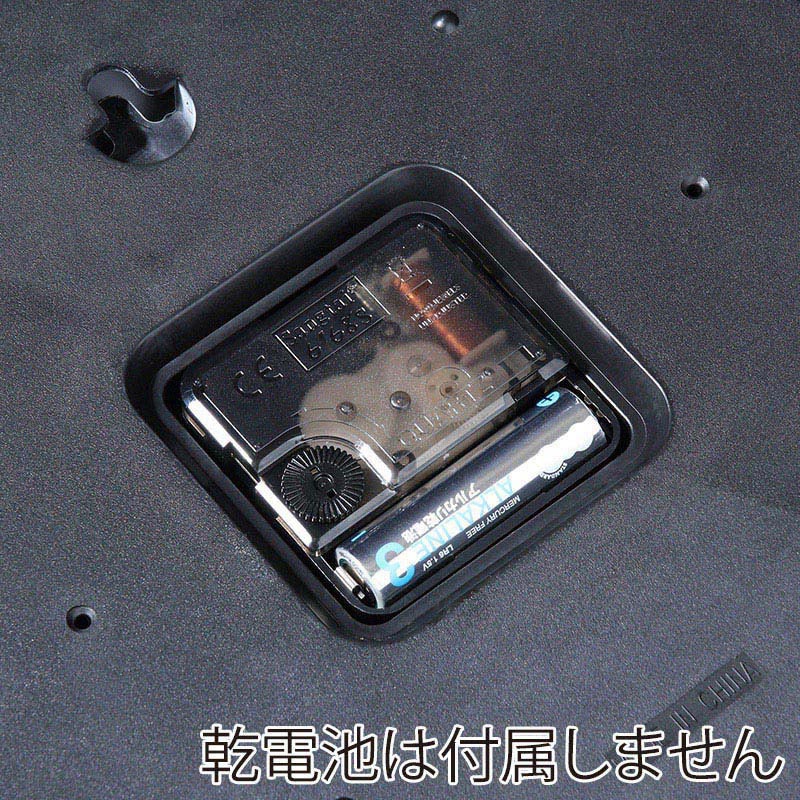 不二貿易 掛時計 エンケル φ30cm ブラック 39872 1個（ご注文単位1個）【直送品】
