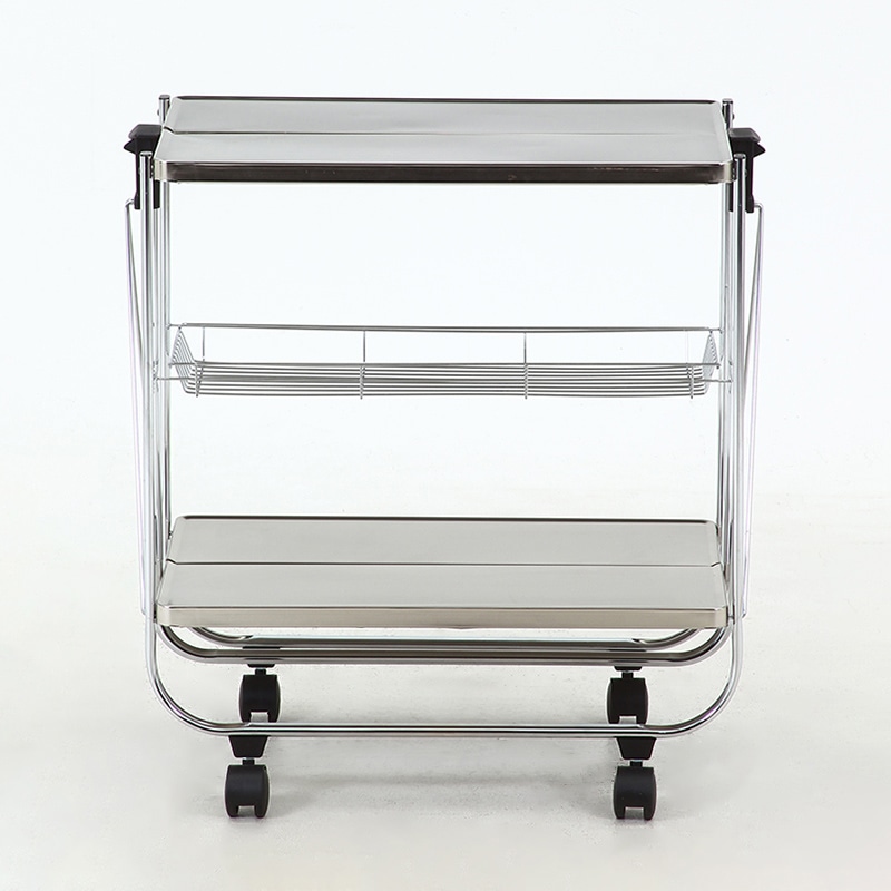 不二貿易 スタイリッシュフォールディングワゴン 1台（ご注文単位1台）【直送品】