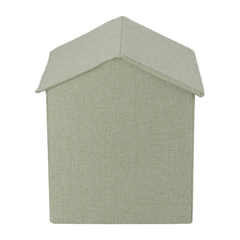 不二貿易 ペットハウス三角屋根 Sサイズ グリーン 1個(ご注文単位1個)【直送品】