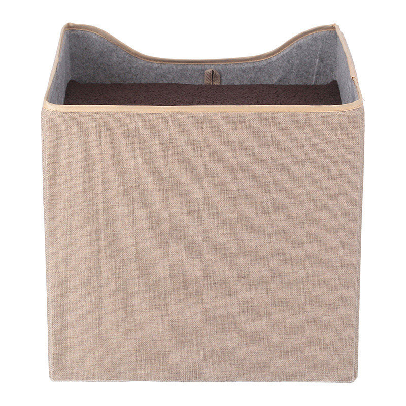 不二貿易 ペットハウス ルーフベッド付き ベージュ 1個(ご注文単位1個)【直送品】