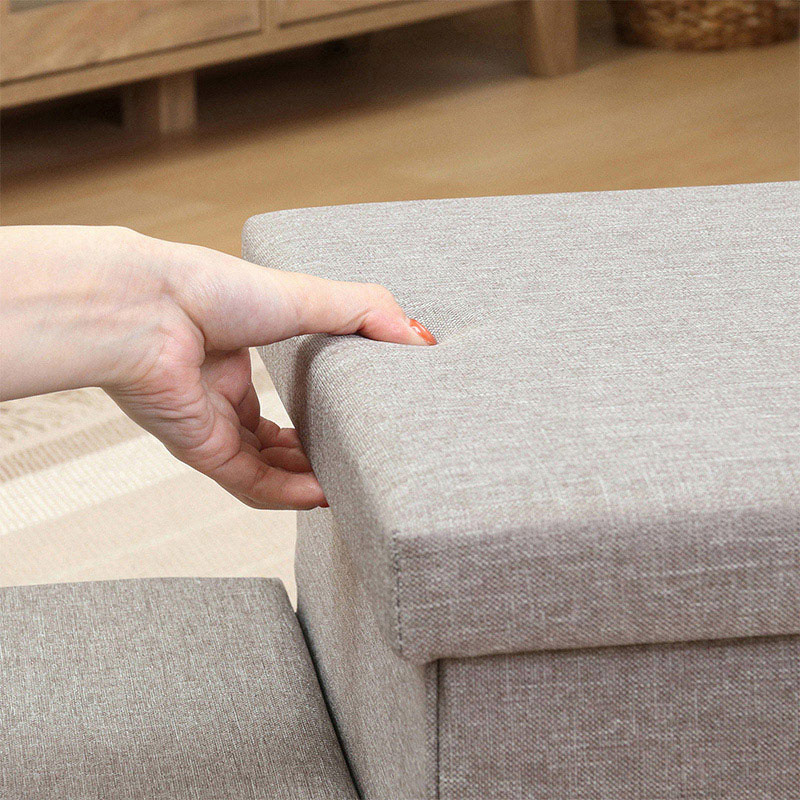 不二貿易 収納付きペットステップ ライトグレー 1個（ご注文単位1個）【直送品】