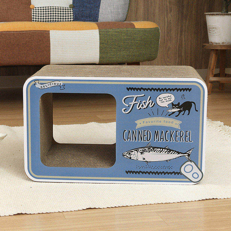 不二貿易 猫の爪とぎ 缶詰 1個(ご注文単位2個)【直送品】