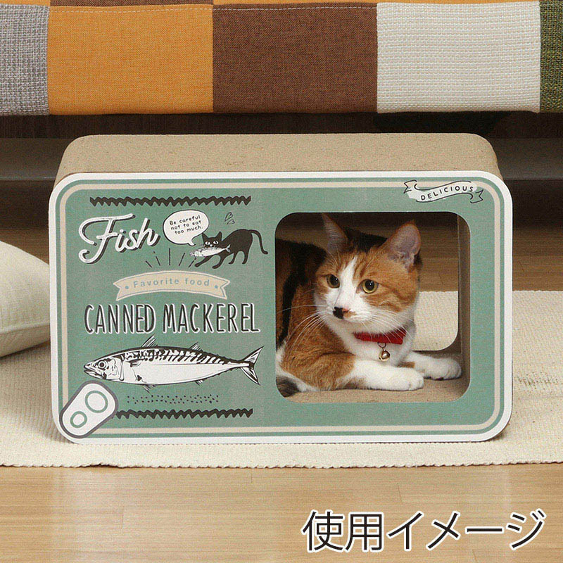 不二貿易 猫の爪とぎ 缶詰 1個(ご注文単位2個)【直送品】