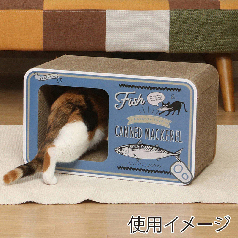 不二貿易 猫の爪とぎ 缶詰 1個(ご注文単位2個)【直送品】