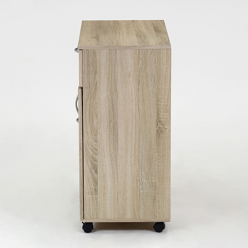 不二貿易 キッチンワゴン ホワイトオーク 1台(ご注文単位1台)【直送品】