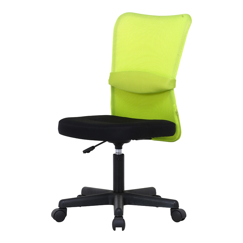 不二貿易 メッシュバックチェアー ハンター グリーン 1台（ご注文単位1台）【直送品】