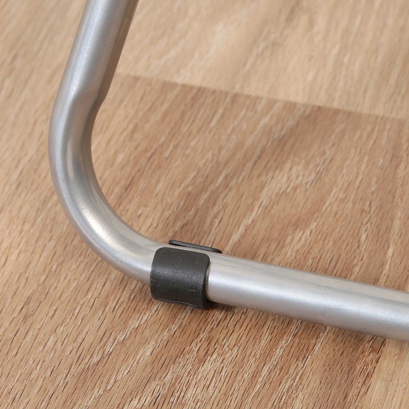 不二貿易 パイプスリムチェアー ブラック FB-32BK(1010BK) 1台（ご注文単位6台）【直送品】