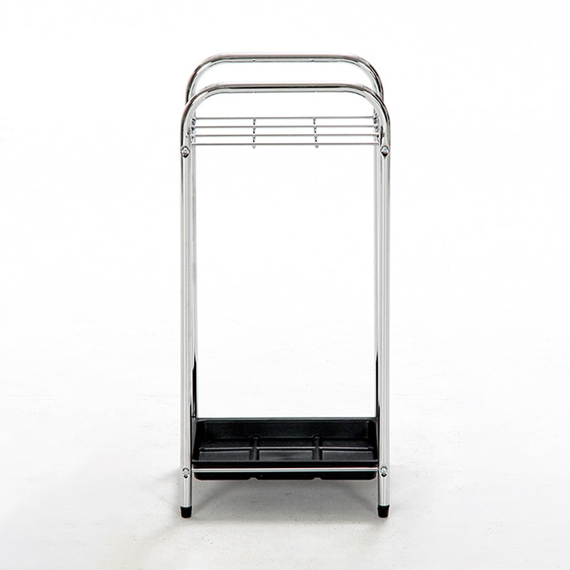 不二貿易 クロム傘立て 9マス 95709 1個（ご注文単位1個）【直送品】