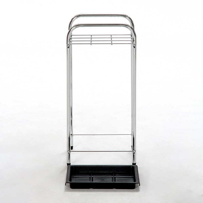 不二貿易 クロム傘立て 9マス 95709 1個（ご注文単位1個）【直送品】