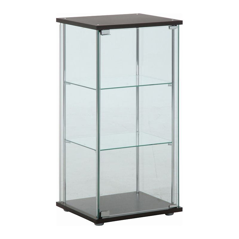不二貿易 ガラスコレクションケース 3段 1台（ご注文単位1台）【直送品】