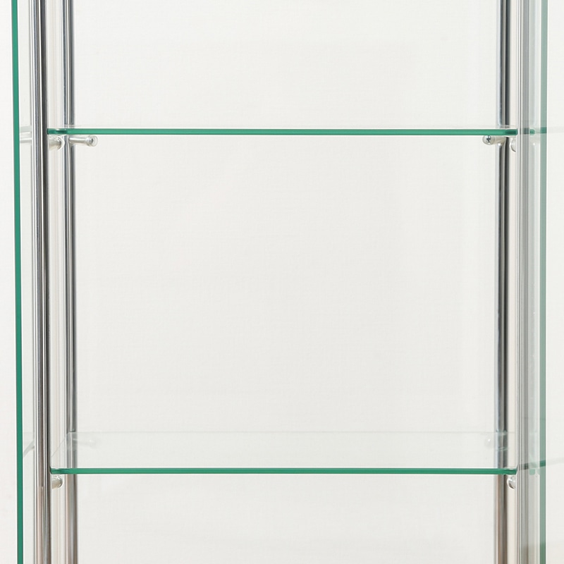 不二貿易 ガラスコレクションケース 3段 1台（ご注文単位1台）【直送品】