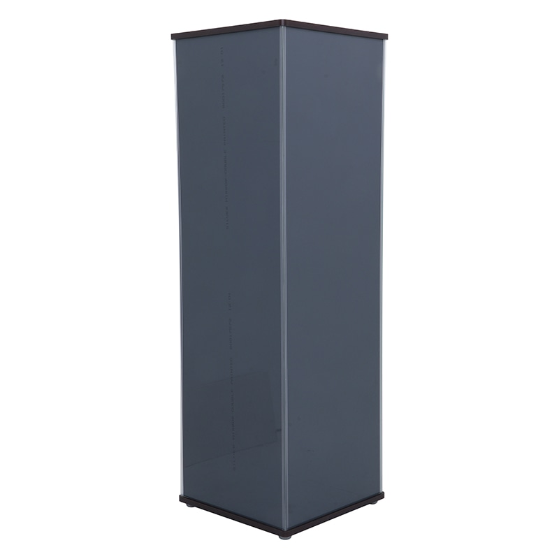 不二貿易 ガラスコレクションケース コーナータイプ 背面ミラー付き 1台（ご注文単位1台）【直送品】