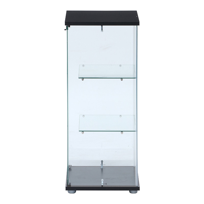 不二貿易 ガラスコレクションケース 3段 クリア TMG-G132 1台（ご注文単位1台）【直送品】