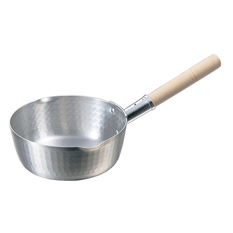 本間製作所 K　アルミ打出　雪平鍋 24cm　両口  1個（ご注文単位1個）【直送品】