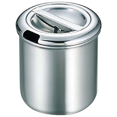 本間製作所 K 18-8 バターポット 10cm 1個(ご注文単位1個)【直送品】