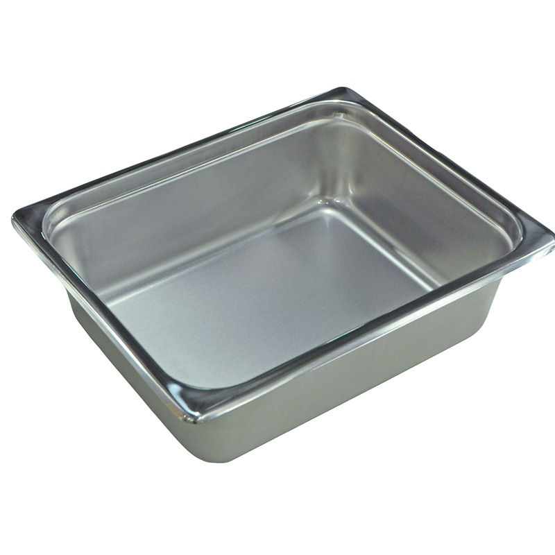 本間製作所 18-8 ホテルパン 1/2 100mm S2124 1個(ご注文単位1個)【直送品】