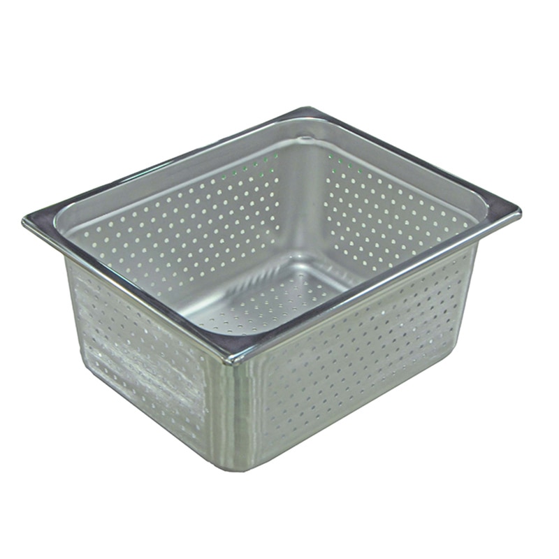 本間製作所 18-8 穴明ホテルパン 1/2 150mm 95126 1個(ご注文単位1個)【直送品】