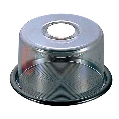 曙産業 ラブリーハット 丸型 小 黒 MT-040 10インチ 1個(ご注文単位1個)【直送品】