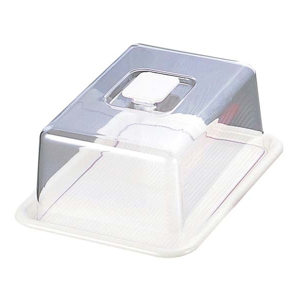 曙産業 ラブリーハット 角型 中 白 MT-538 12インチ 1個(ご注文単位1個)【直送品】