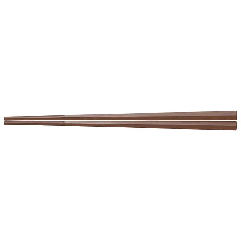 曙産業 ぐる麺箸　23cm　茶色　PM-108   1個（ご注文単位1個）【直送品】